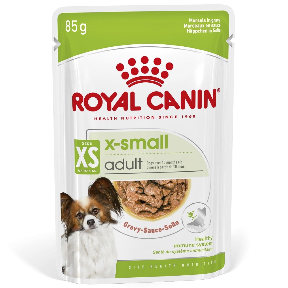 Size Health Nutrition XS Adult (Wet Food - Pouches) 12 x 85 g