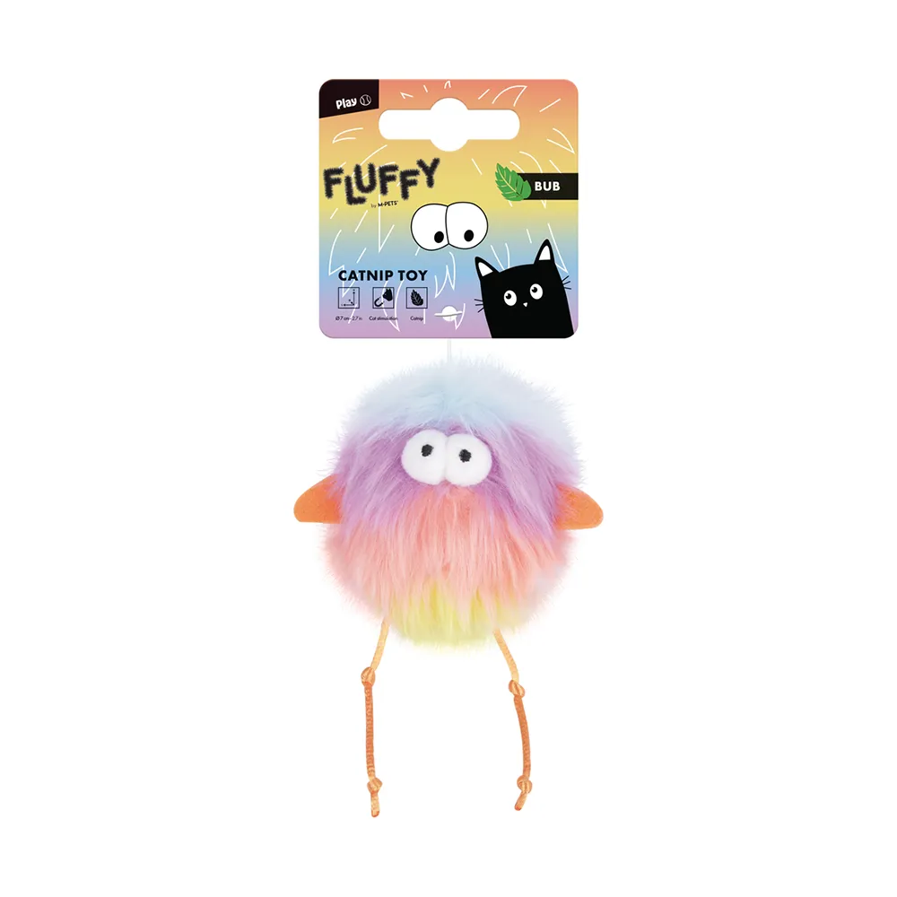 M-PETS Fluffy Bub Catnip Cat Toy