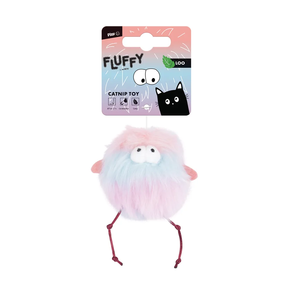 M-PETS Fluffy Loo Catnip Cat Toy