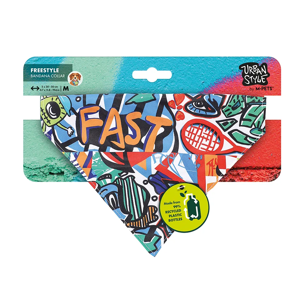 M-PETS Freestyle Bandana Collar S
