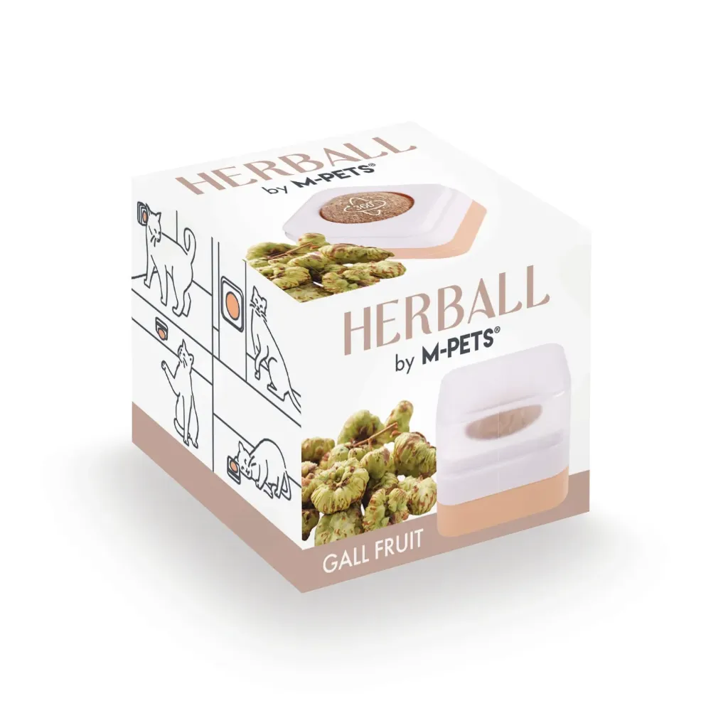 M-PETS Gall Fruit Ball Beige