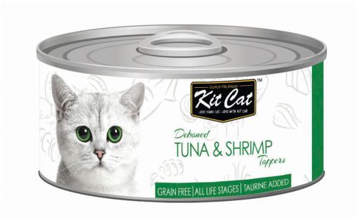 Kit Cat Deboned Tuna & Shrimp Toppers 80g