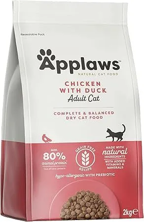 Applaws Chicken with Duck Adult Dry Cat Food 2kg