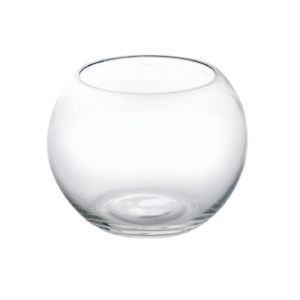 Saas Glass Fish Bowl 6 Inch