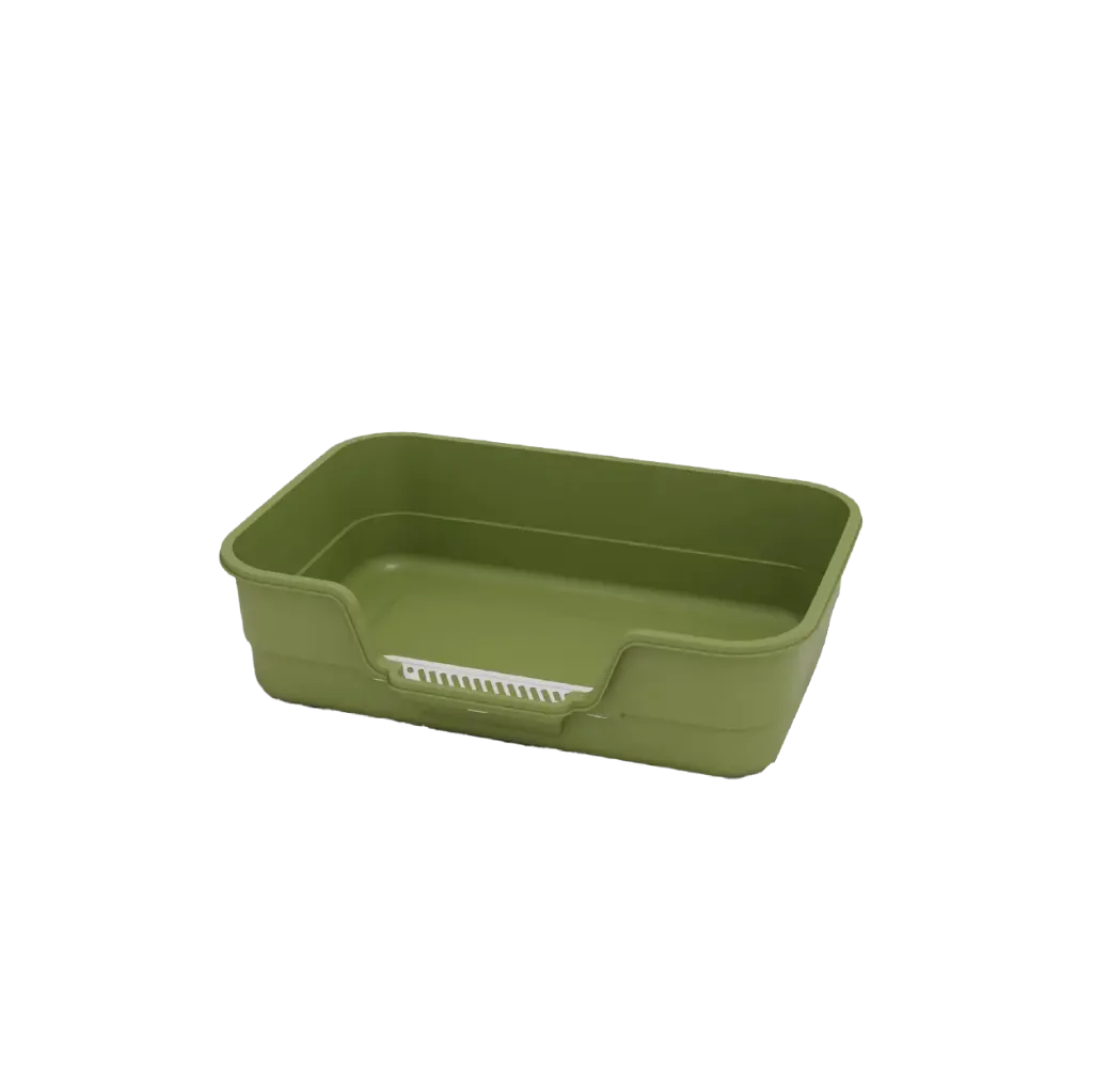 Saas Cat Litter Box XXL 61*43*16cm (Green)