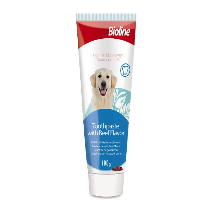 Bioline Tooth Paste[Weight - 100g, Flavor - Beef]