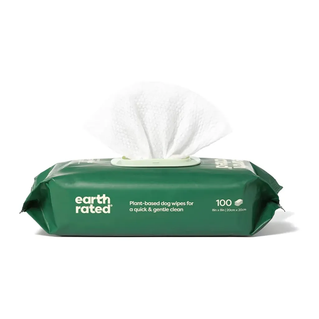 Earth Rated Dog Wipes 100 Count