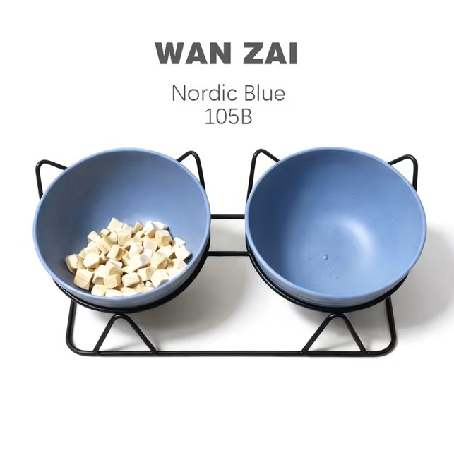 Black Slanted Shelf And Bowls
