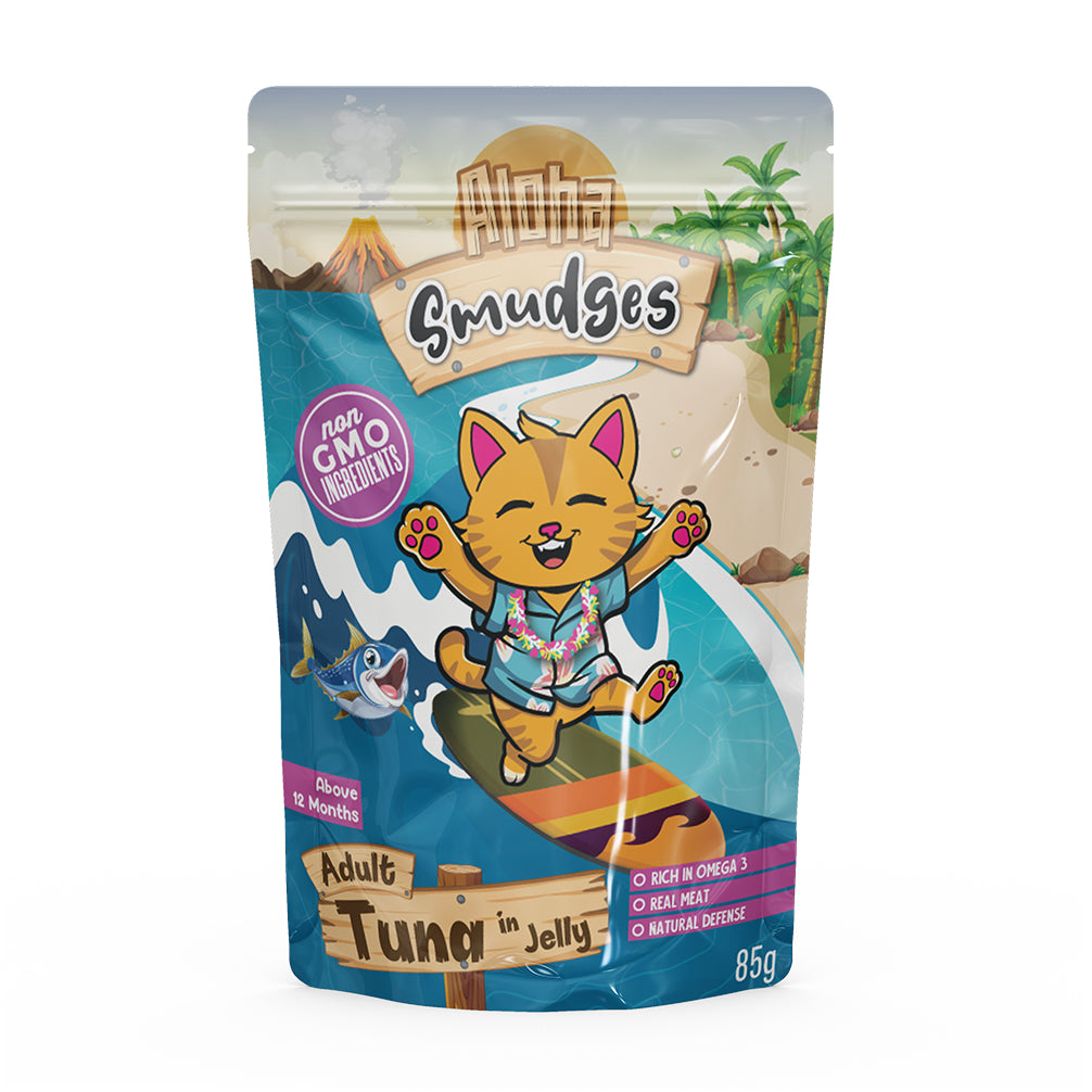 Aloha Smudges Tuna Adult Cat Wet Food 85G