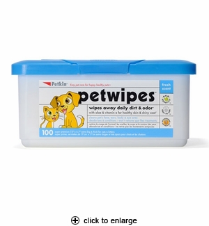 Petkin Pet Wipes 100Pcs