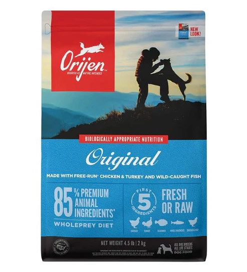 Orijen Original Protein-Rich Adult Dog Dry Food 2KG