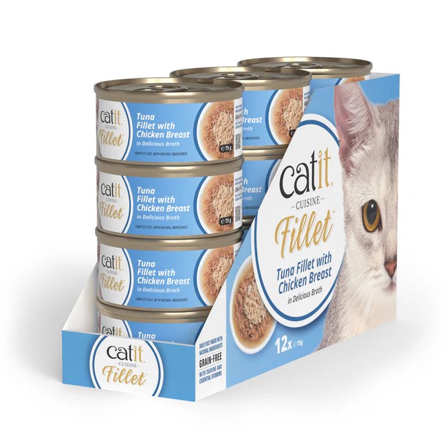 Catit Cuisine Tuna Fillet with Chicken 75 g