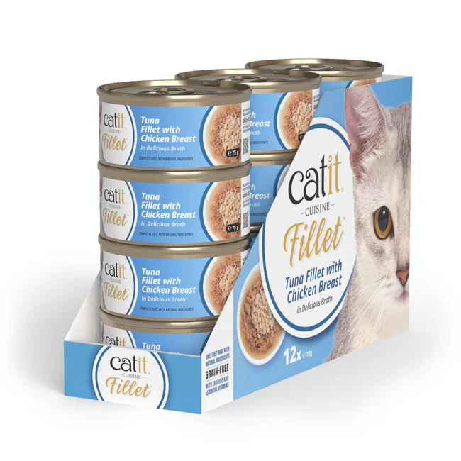Catit Cuisine Tuna Fillet with Chicken 75 g