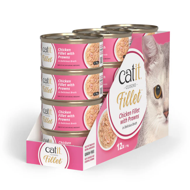 Catit Cuisine Chicken Fillet with Prawns 75 g