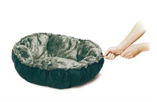 Mikki Cat Luxury Magic Pet Bed Pillow - Charcoal