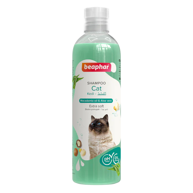 Shampoo Macadamia Oil and Aloe Vera for Cats 250 ml