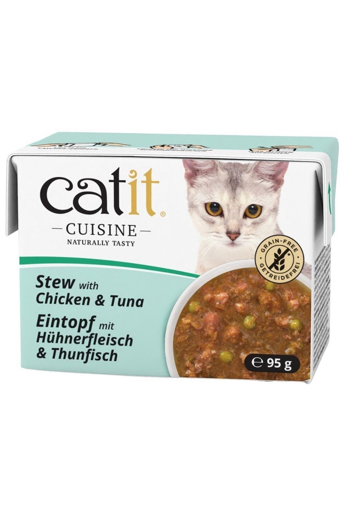 Catit Cuisine Chicken Stew with Tuna, 95 g