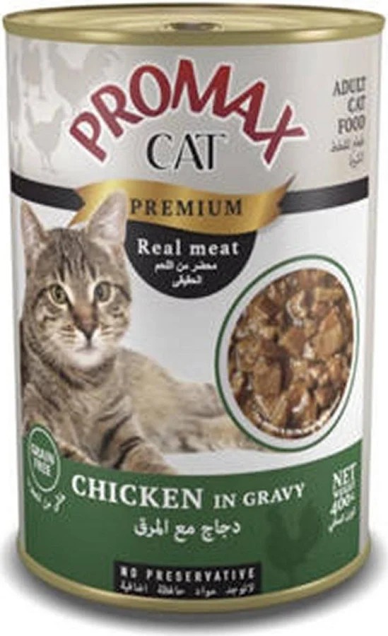 Promax Cat Can Chicken In Gravy 400g