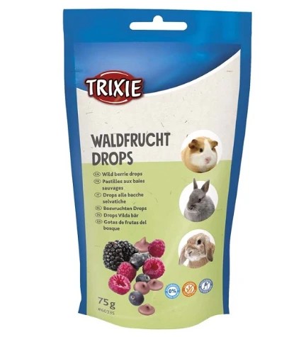 Trixie Wild Berry Drops Small Pet Treats 75G
