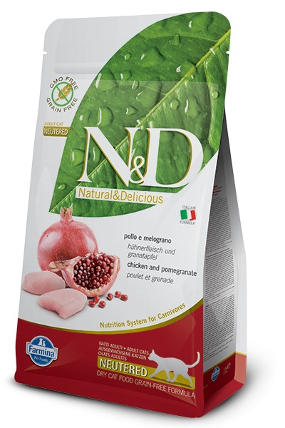 Farmina Prime N&D Chicken & Pomegranate Neutered  Cat 1.5KG