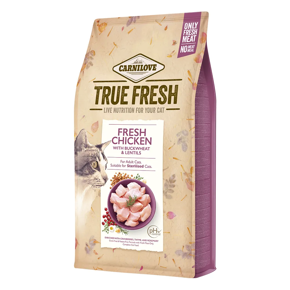 Carnilove True Fresh Chicken for Adult Cats 4.8kg