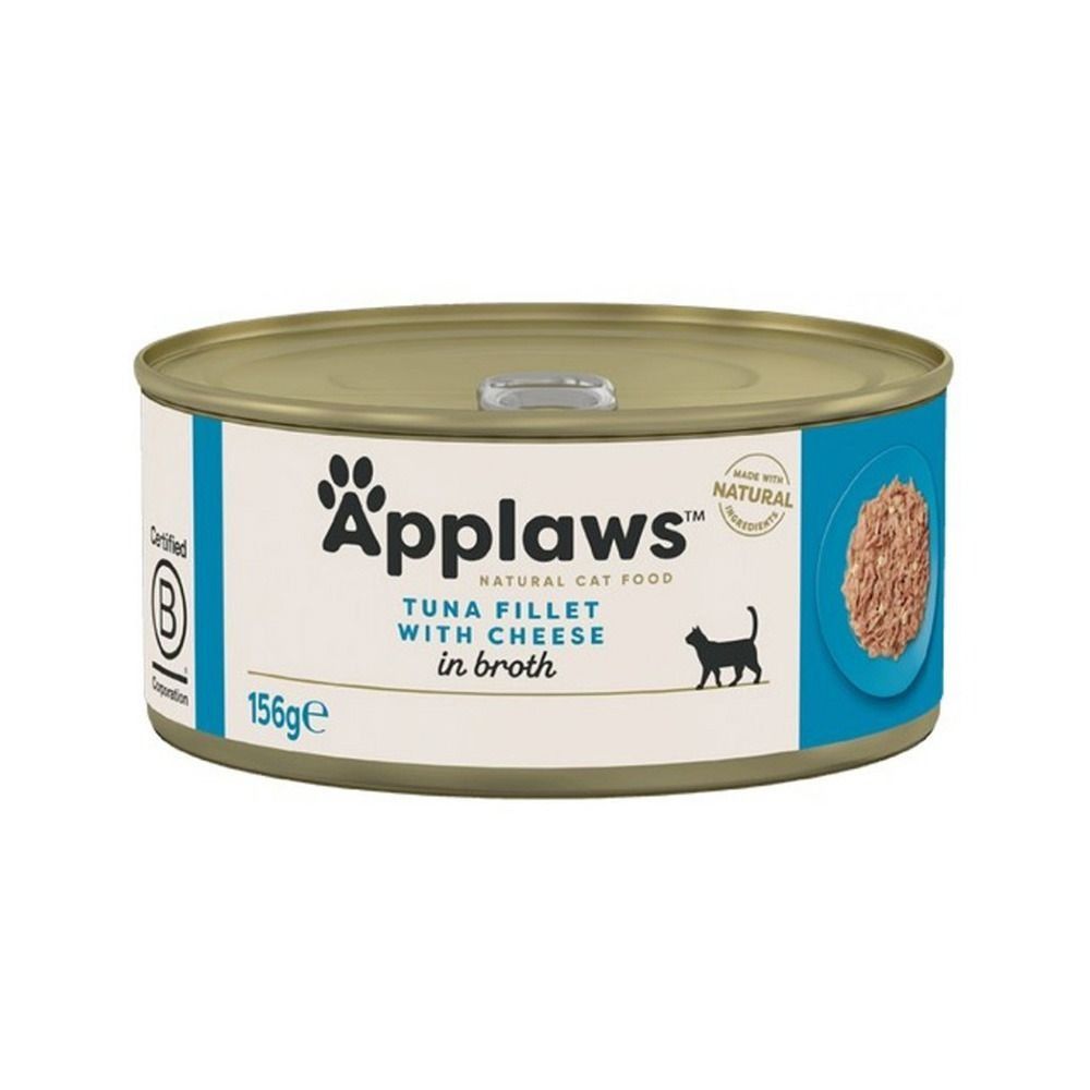 Applaws Tuna with Cheese Adult Wet Cat Food 156g Tin